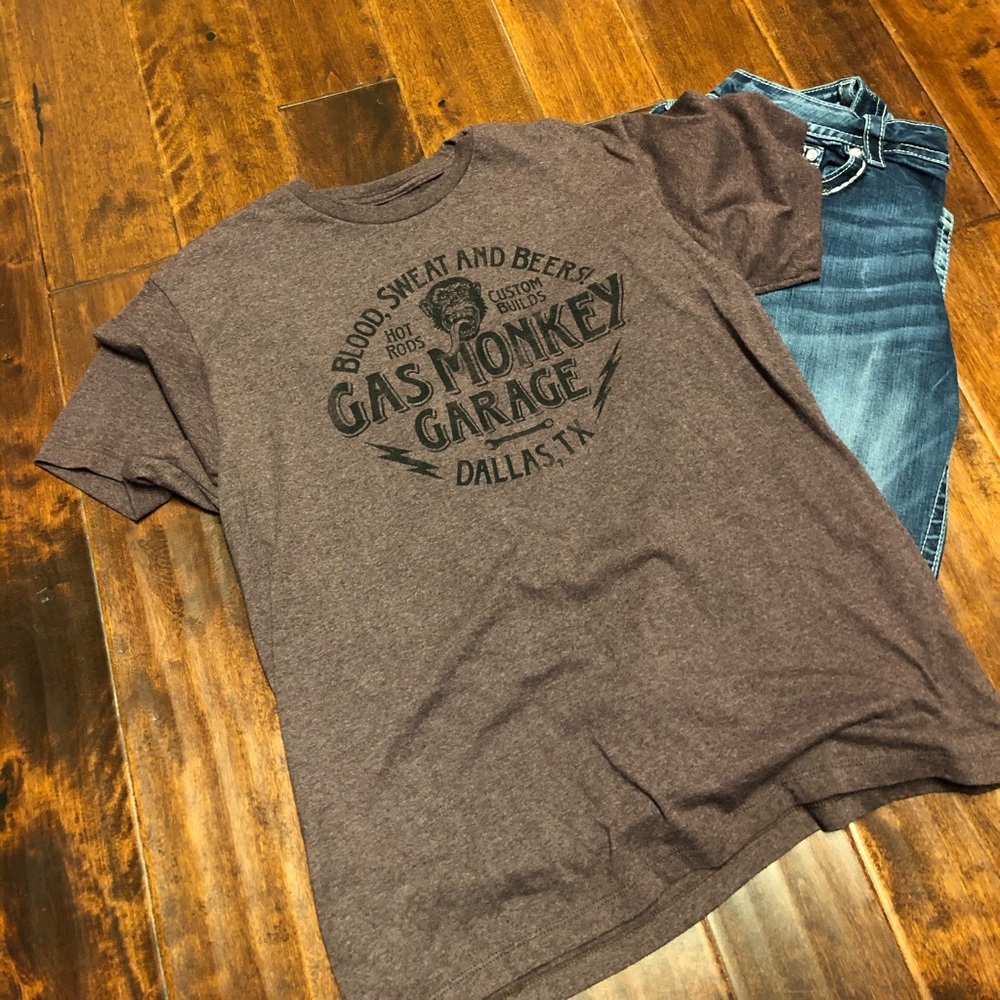 Gas Monkey T-shirt Size L $20